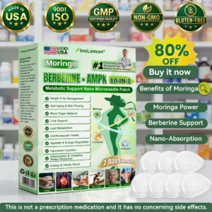 ⭐💎💎𝐈𝐧𝐬𝐋𝐞𝐦𝐨𝐧® 𝗠𝗼𝗿𝗶𝗻𝗴𝗮 × 𝗕𝗲𝗿𝗯𝗲𝗿𝗶𝗻𝗲 × 𝗔𝗠𝗣𝗞 𝟭𝟬-𝗶𝗻-𝟭 𝗠𝗲𝘁𝗮𝗯𝗼𝗹𝗶𝗰 𝗦𝘂𝗽𝗽𝗼𝗿𝘁 𝗡𝗮𝗻𝗼 𝗠𝗶𝗰𝗿𝗼𝗻𝗲𝗲𝗱𝗹𝗲 𝗣𝗮𝘁𝗰𝗵🇺🇸(𝐉𝐮𝐬𝐭 𝐨𝐧𝐜𝐞 𝐚 𝐝𝐚𝐲, 𝐯𝐢𝐬𝐢𝐛𝐥𝐞 𝐜𝐡𝐚𝐧𝐠𝐞𝐬 𝐢𝐧 𝟕 𝐝𝐚𝐲𝐬） ✅ 𝐅𝐨𝐫 𝐨𝐛𝐞𝐬𝐢𝐭𝐲, 🅛🅞🅞🅢🅔 🅢🅚🅘🅝,𝐝𝐢𝐚𝐛𝐞𝐭𝐞𝐬, 𝐬𝐥𝐞𝐞𝐩 𝐚𝐩𝐧𝐞𝐚, 𝐣𝐨𝐢𝐧𝐭 𝐢𝐬𝐬𝐮𝐞𝐬, 𝐚𝐧𝐝 𝐦𝐨𝐫𝐞