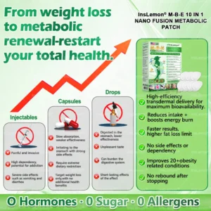 Compliant with U.S. FDA standards👩‍⚕️| 𝑰𝒏𝒔𝑳𝒆𝒎𝒐𝒏® 𝑴-𝑩-𝙉 𝟭𝟬-𝙞𝓷-𝟏 𝙉𝙖𝙣𝒐 𝑭𝓾𝙨𝙞𝙤𝙣 𝙈𝓮𝓽𝙖𝙗𝙤𝒍𝒊𝓬 𝑷𝒂𝒕𝓬𝙝 |⛅𝑩𝒂𝒄𝒌𝒆𝒅 𝒃𝒚 𝒔𝒄𝒊𝒆𝒏𝒄𝒆 | 𝟭𝟬-𝙞𝓷-𝟏 𝒇𝒐𝒓𝒎𝒖𝒍𝒂 | 𝑹𝒆𝒔𝒖𝒍𝒕𝒔 𝒊𝒏 7 𝒅𝒂𝒚𝒔🍬🍬