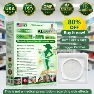 𝐅𝐃𝐀 𝐑𝐞𝐠𝐢𝐬𝐭𝐞𝐫𝐞𝐝 & 𝐆𝐌𝐏 𝐂𝐞𝐫𝐭𝐢𝐟𝐢𝐞𝐝 🔬| 𝐈𝐧𝐬𝐋𝐞𝐦𝐨𝐧® 𝑴𝒐𝒓𝒊𝒏𝒈𝒂 & 𝑩𝒆𝒓𝒃𝒆𝒓𝒊𝒏𝒆 𝟏𝟎-𝐈𝐍-𝟏 𝐀𝐝𝐯𝐚𝐧𝐜𝐞𝐝 𝐍𝐚𝐧𝐨 𝐌𝐢𝐜𝐫𝐨𝐧𝐞𝐞𝐝𝐥𝐞 𝐏𝐚𝐭𝐜𝐡 | ✅ 𝐁𝐚𝐜𝐤𝐞𝐝 𝐛𝐲 𝐒𝐜𝐢𝐞𝐧𝐭𝐢𝐟𝐢𝐜 𝐄𝐯𝐢𝐝𝐞𝐧𝐜𝐞 | 𝟏𝟎-𝐢𝐧-𝟏 𝐅𝐨𝐫𝐦𝐮𝐥𝐚 | 𝐑𝐞𝐬𝐮𝐥𝐭𝐬 𝐢𝐧 𝟓 𝐃𝐚𝐲𝐬